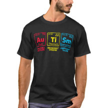 Autism Awareness mamma Inslag Periodic Bord
