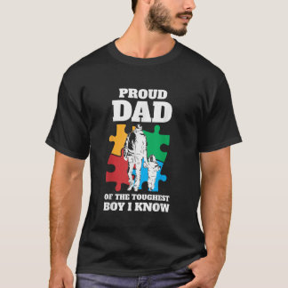 Autism Awareness Month Manar Proud Autism Pappa So T Shirt