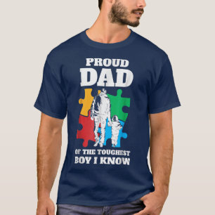 Autism Awareness Month Manar Proud Autism Pappa So T Shirt