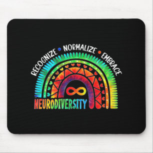 Autism Awareness Month Neurodiversity Rainbow Tie Musmatta