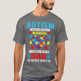 Autism Awareness Month Proud Autism Pappa Pappa Su T Shirt