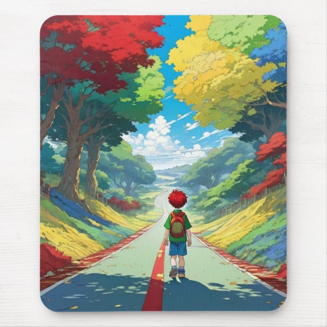 Autism Awareness Mousepad Musmatta (Framsidan)