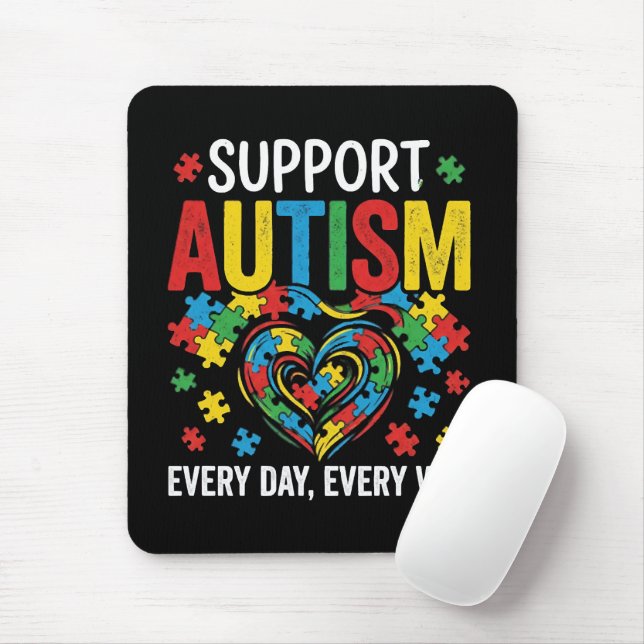 Autism awareness musmatta (Med mus)