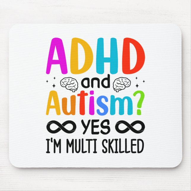 Autism Awareness Neurodivergent Audhdh Musmatta (Framsidan)