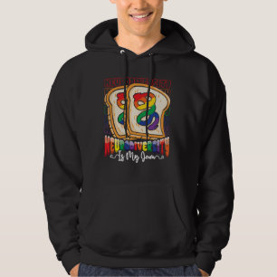 Autism Awareness Neurodiversity är My Sylt SPED Te Hoodie