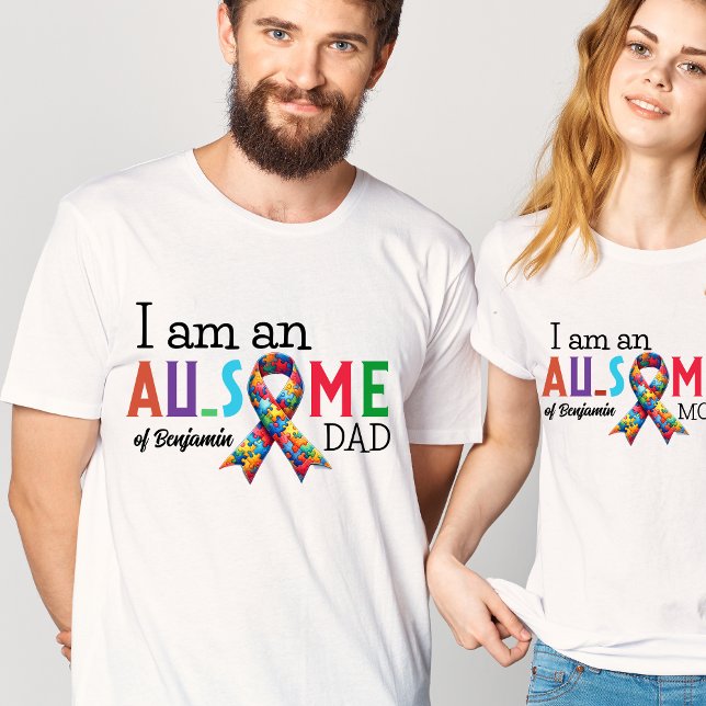 Autism Awareness PAPPA T Shirt (Skapare uppladdad)