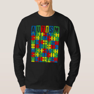 Autism Awareness Puzzle Biet Autistic Boys Girls T Shirt