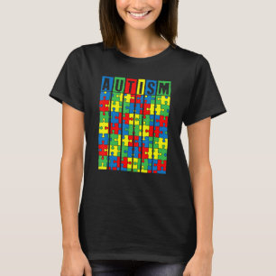 Autism Awareness Puzzle Biet Autistic Boys Girls T Shirt