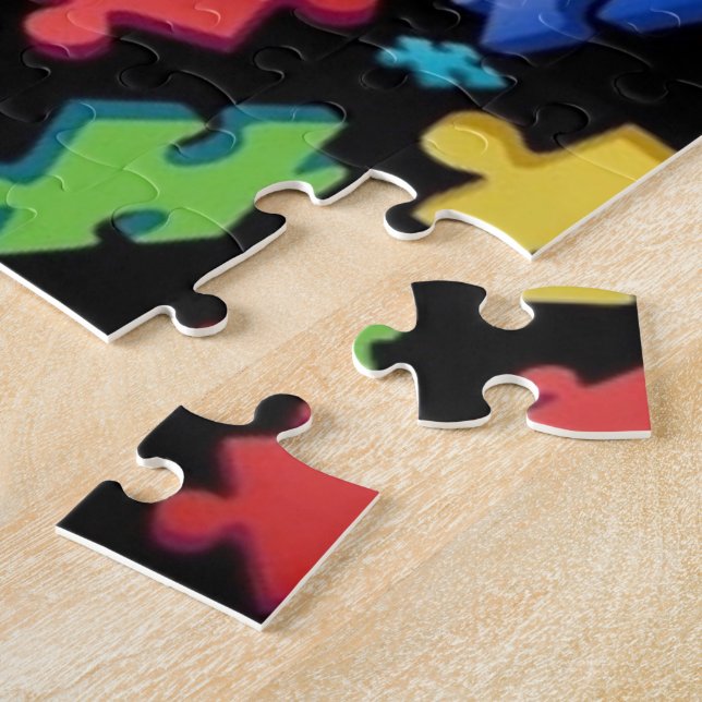 Autism Awareness Puzzle Biet Pussel (Sidan)