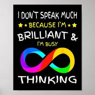 Autism Awareness Puzzle Biet Rainbow Infinity Aut Poster