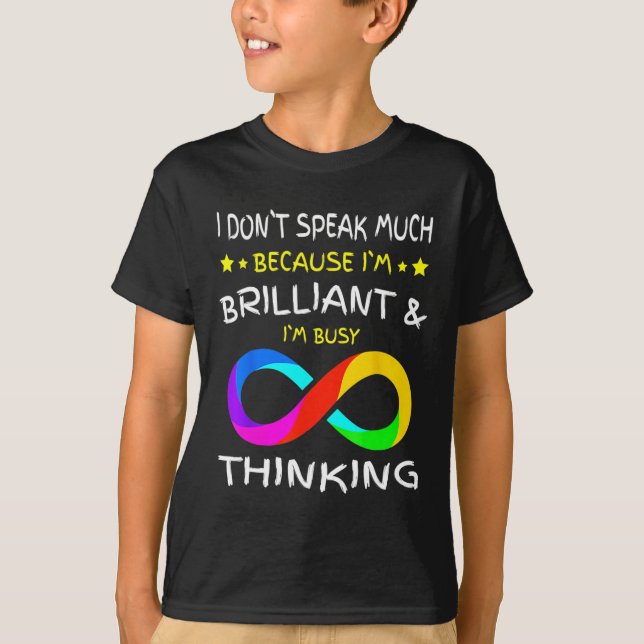 Autism Awareness Puzzle Biet Rainbow Infinity Aut T Shirt (Framsida)