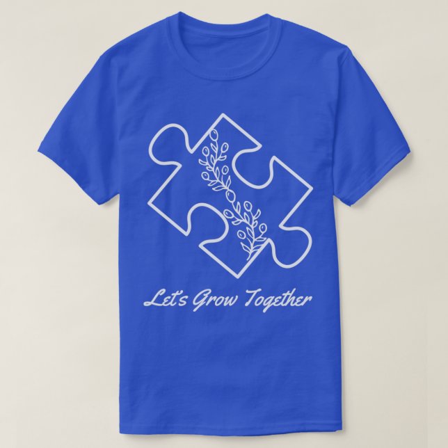 Autism Awareness Puzzle Biet T Shirt (Design framsida)