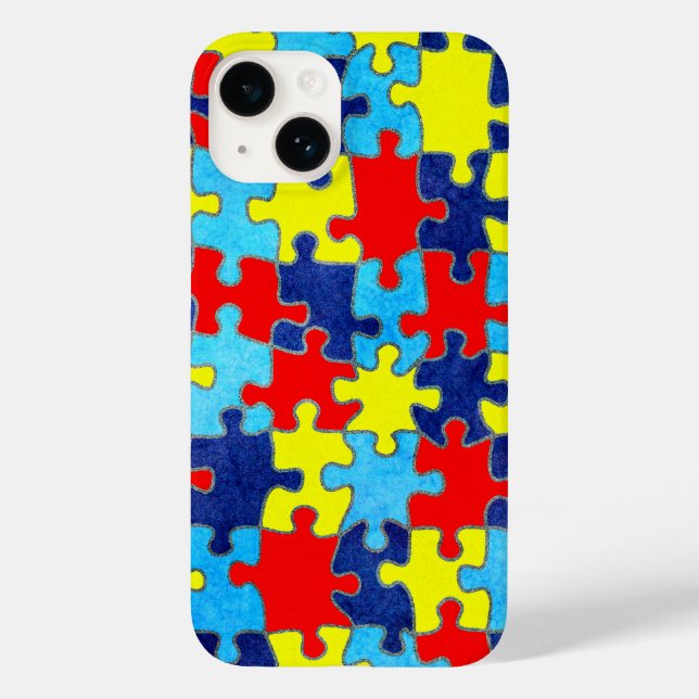 Autism Awareness-Puzzle by Shirley Taylor (Baksida)