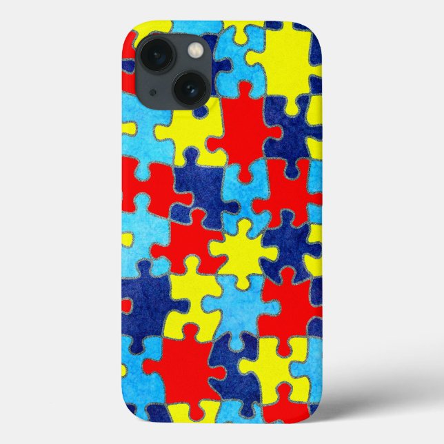 Autism Awareness-Puzzle by Shirley Taylor (Baksida)