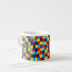 Autism Awareness-Puzzle by Shirley Taylor Espressomugg