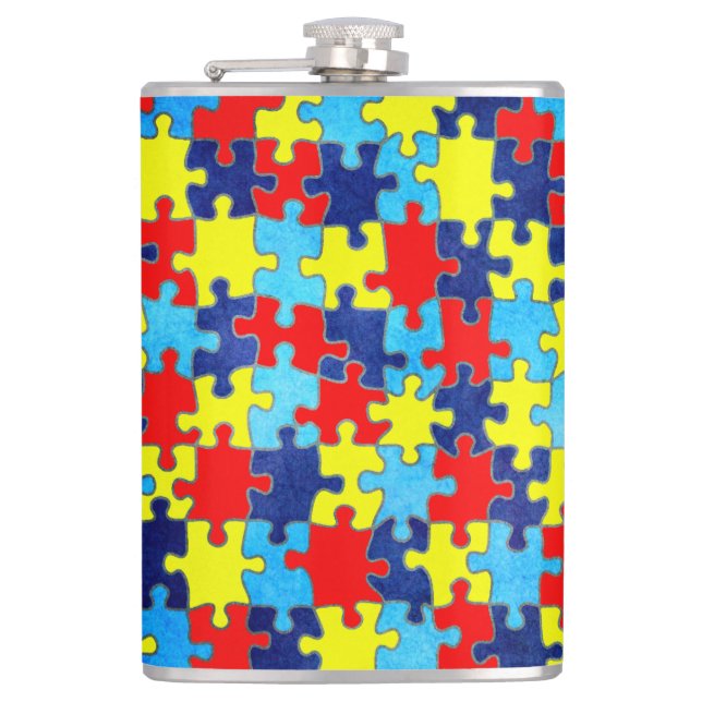 Autism Awareness-Puzzle by Shirley Taylor Fickplunta (Framsidan)