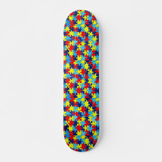 Autism Awareness-Puzzle by Shirley Taylor Skateboard Bräda 20,5 Cm