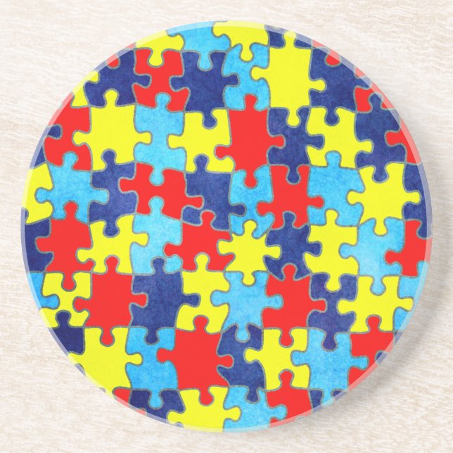 Autism Awareness-Puzzle by Shirley Taylor Underlägg (Framsidan)