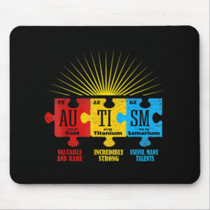 Autism Awareness Puzzle Chemical Inslag T-Shirt14 Musmatta