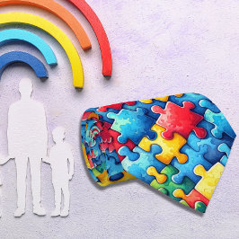 Autism Awareness Puzzle Slips