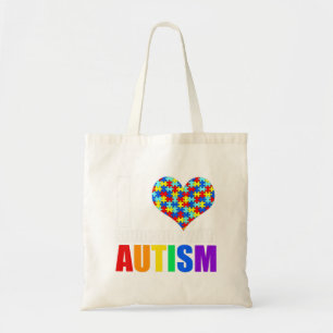 Autism Awareness Shirt Autism Mamma I Kärlek Någon Tygkasse