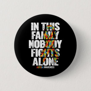 Autism Awareness Shirt Family Support Mamma Autism Knapp