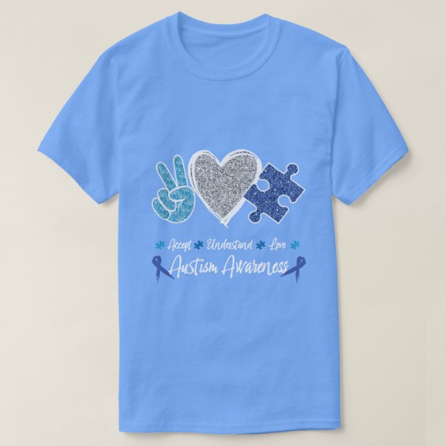 Autism Awareness Shirt T (Design framsida)