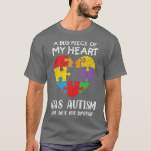 Autism Awareness Sister Brother Autistic Kids Awar T Shirt