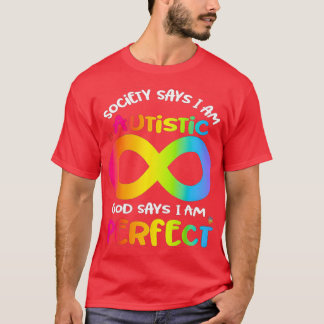 Autism Awareness Society säger att jag är Autistic T Shirt