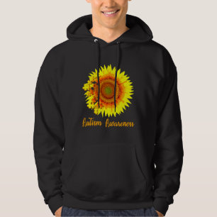 Autism Awareness Solros Puzzle Biet Hoodie