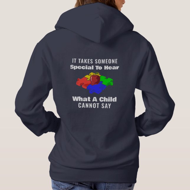 Autism Awareness Special Education Needs Teachers T Shirt (Baksida)