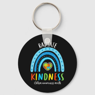 Autism Awareness Speciell Ed Teacher Radiate Kindn Nyckelring