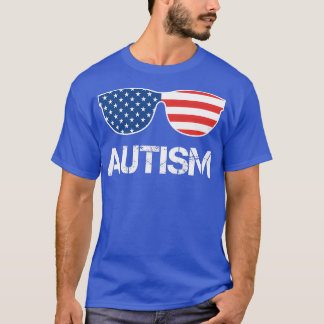 Autism Awareness Sunglasses T Shirt
