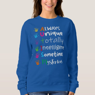 AUTISM AWARENESS Support Autism Kids för Mamma Pa T Shirt