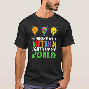 Autism Awareness Support Autism Kids för Mamma Pap T Shirt