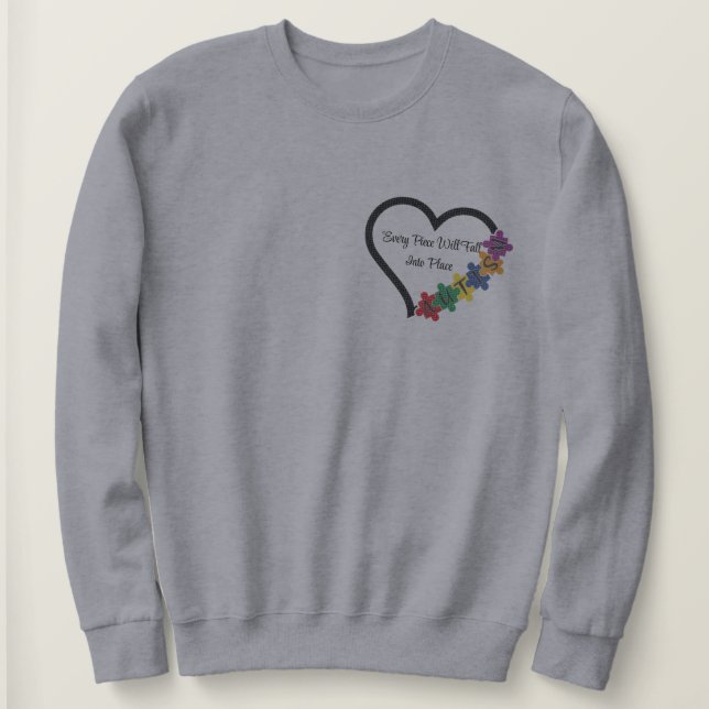 Autism Awareness Sweater T Shirt (Design framsida)