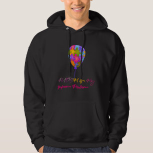 Autism Awareness Teach Kärlek Hope Inspire Speciel Hoodie