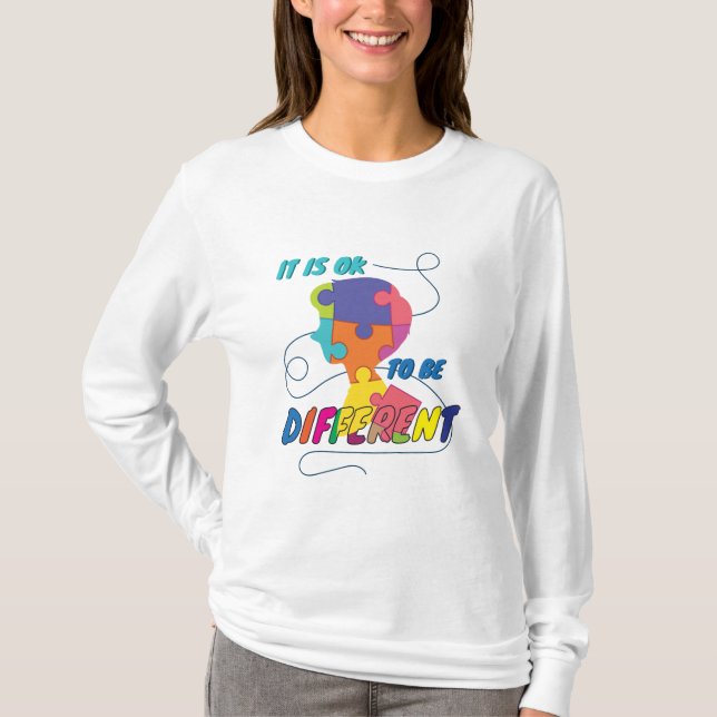 Autism Awareness Tee | Adhd Shirts | Autism Gift (Framsida)