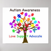 Autism Awareness Träd