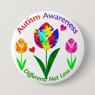Autism Awareness Tulip Knapp