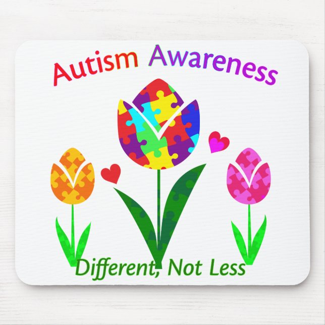 Autism Awareness Tulip Musmatta (Framsidan)