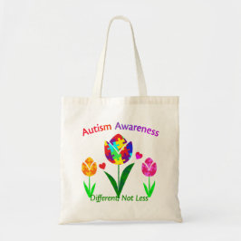 Autism Awareness Tulip Tygkasse