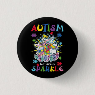 Autism Awareness Unicorn for Autism Mamma kan_t Di Knapp