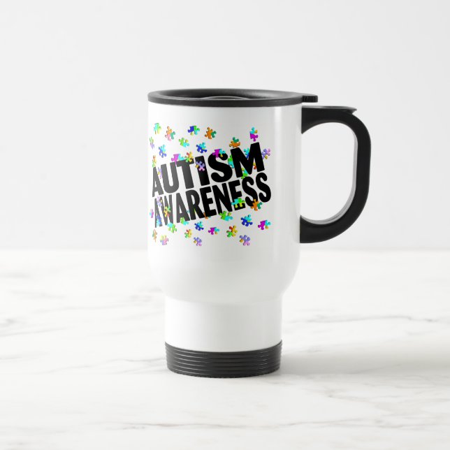 Autism Awarness Resemugg (Höger)