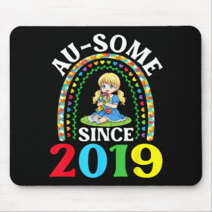 Autism Awesome Ausome Sedan 2019 Medvetenhet 7:e F Musmatta