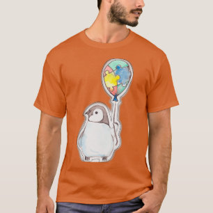 Autism Ballon Penguin T Shirt