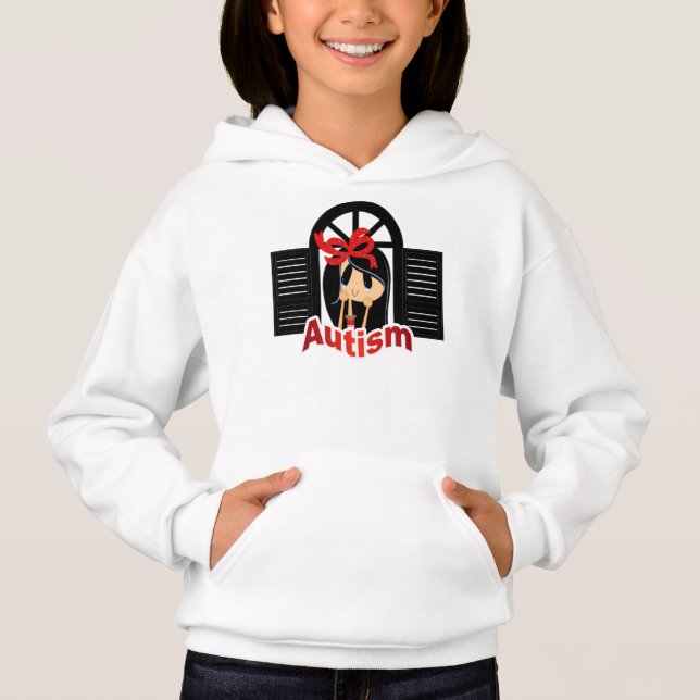 Autism Beauty Hoodie Tröja (Framsida)