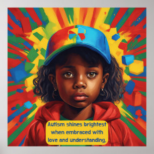 Autism- Behålla eller design Poster