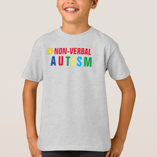 Autism - Behålla eller skapa ditt egetBards grundp T Shirt (Framsida)