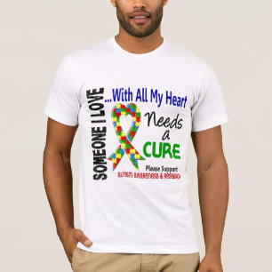 Autism behöver en bot 3 t shirt